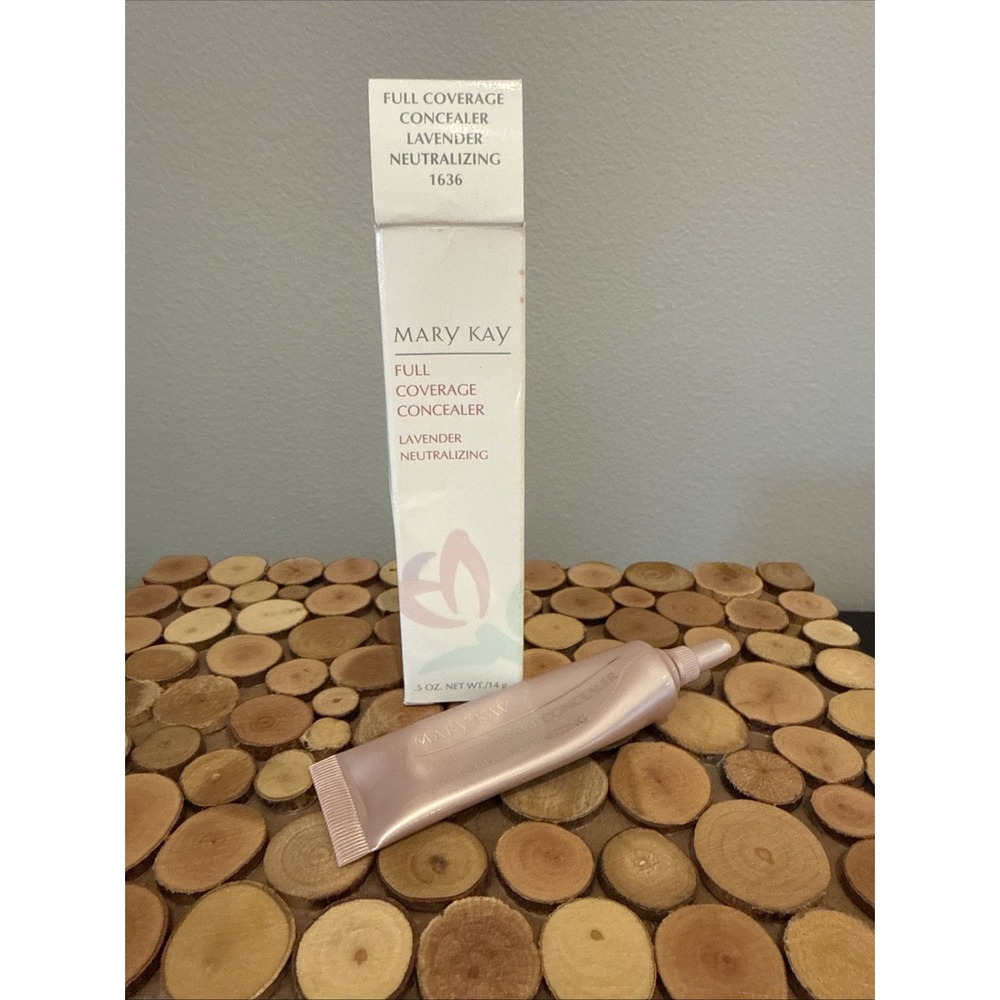 Mary Kay Full Coverage Concealer Lavender Neutralizing 0.5 oz #1636 New in Box
